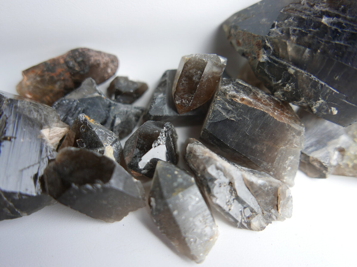 Imatge de mineral Quars fumat de la Selva