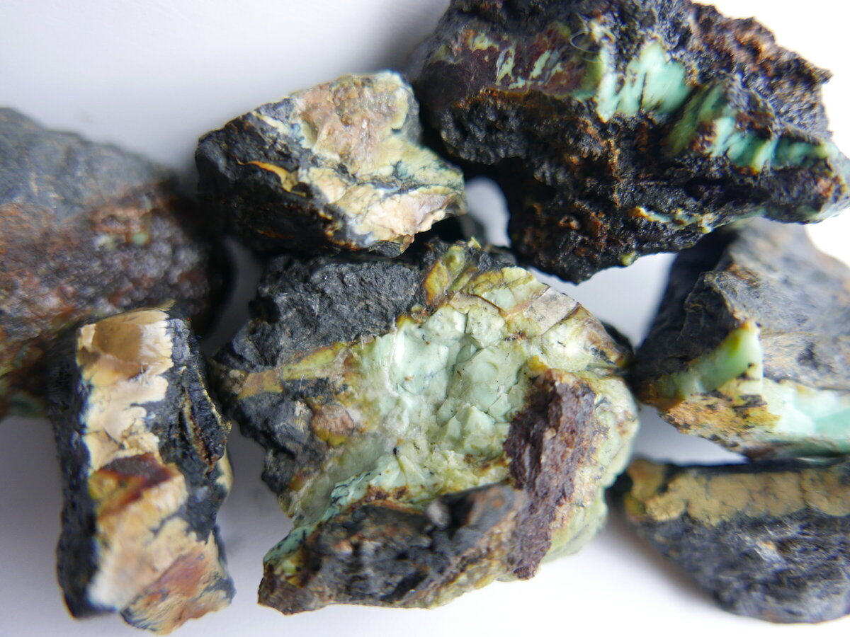 Imatge de mineral Variscita de Malgrat de Mar