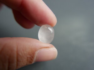 Imatge gran de Caboixó quars transparent  00624