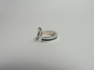 Imatge petita de Anell trencadís atzurita i malquita