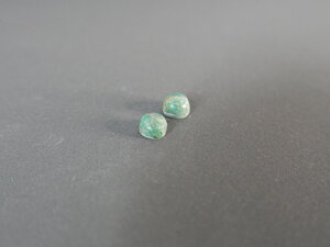 Imatge petita de Parella de caboixons de malaquita 01330