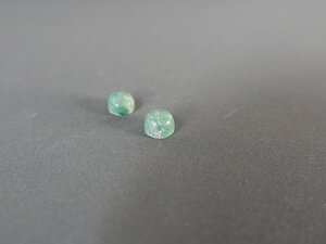 Imatge petita de Parella de caboixons de malaquita 01330