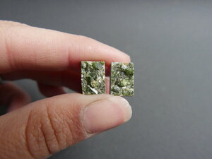 Imatge gran de Parella de druses de diòpsid 01387