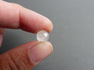 Imatge gran de Caboixó quars rosa 01420