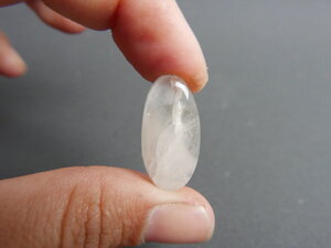 Imatge gran de Caboixó quars transparent 01459