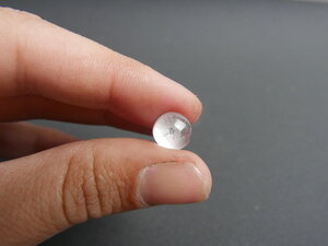 Imatge gran de Caboixó quars transparent 01460