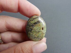 Imatge gran de Caboixó malaquita 01472