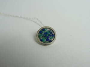 Imatge petita de Penjoll Trencadís atzurita i malaquita