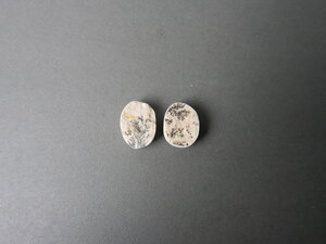 Imatge petita de Parella de druses de pirolusita 01577