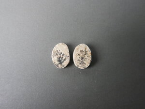 Imatge petita de Parella de druses de pirolusita 01578