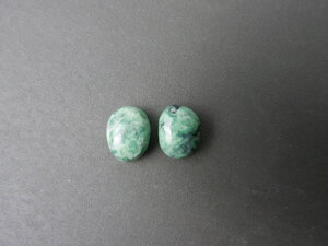 Imatge petita de Parella caboixons de variscita 01675