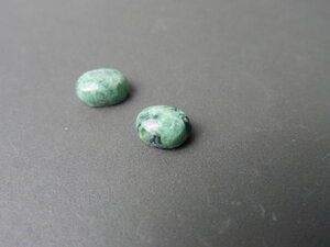 Imatge petita de Parella caboixons de variscita 01675